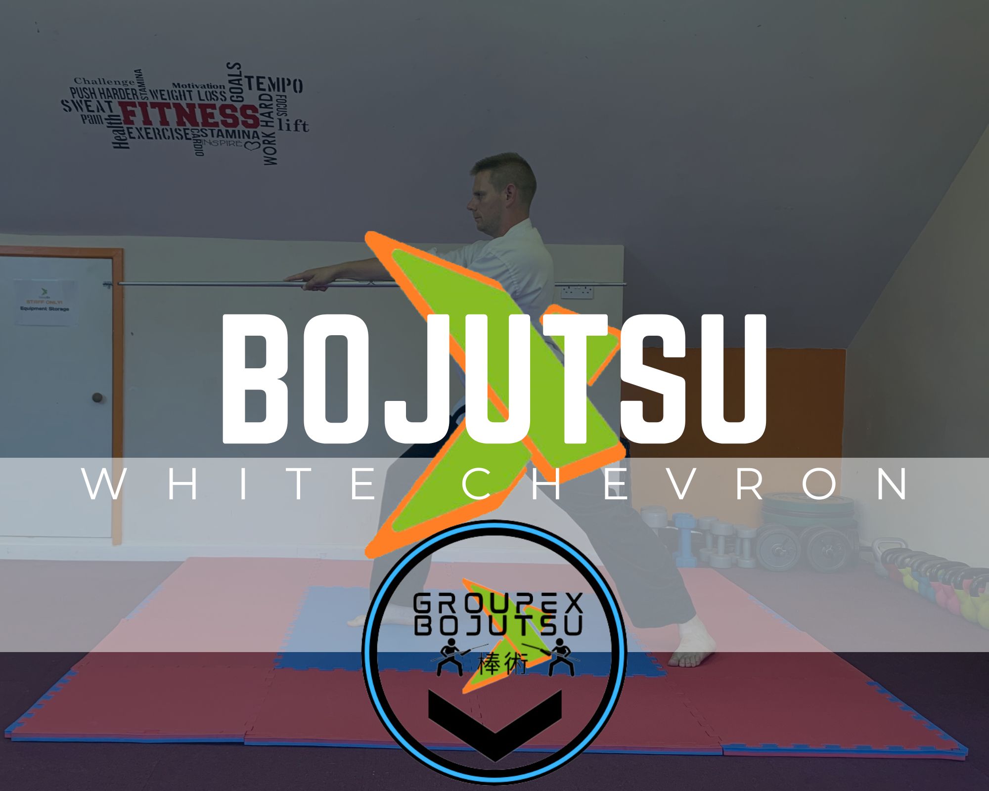 GroupEx Bo White Chevron